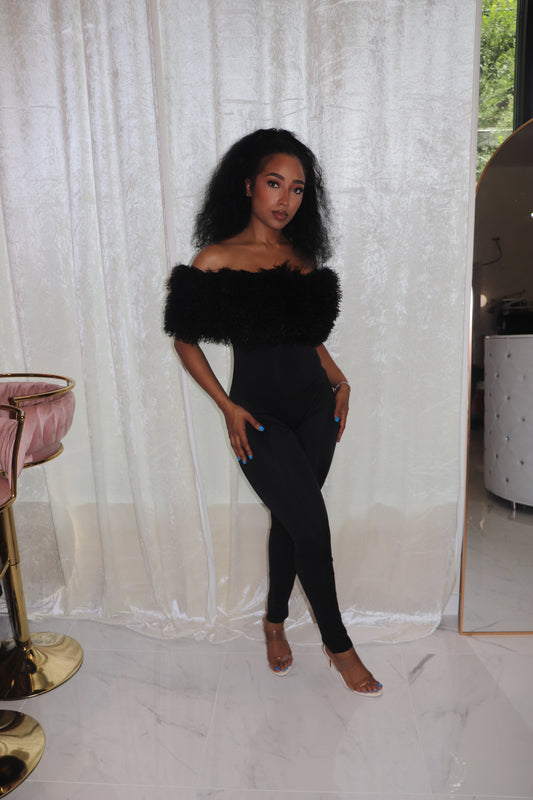 Fuzzy Affair Jumpsuit